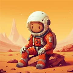 Martian Immigrants Idle Mars