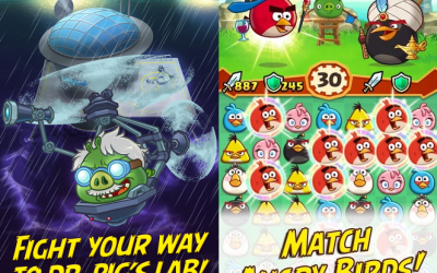 Angry Birds Fight! RPG Puzzle скриншот 1