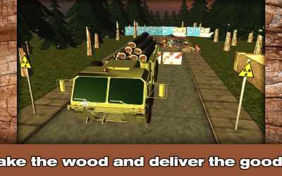 Лесовоз Бездорожье Грузовик 3D для Андроид скриншот 1