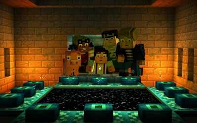 Minecraft: Story Mode скриншот 6