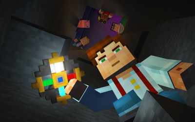 Minecraft: Story Mode скриншот 1