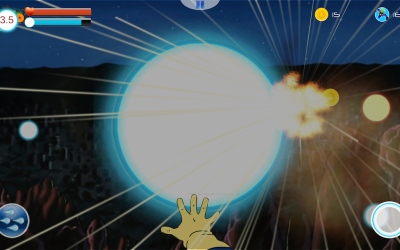 Dragon Z Saiyan Blast War [ВЗЛОМ] для Android скриншот 1