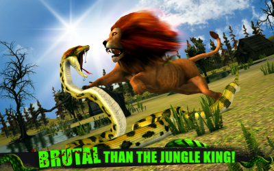 Angry Anaconda Attack 3D v1.4 [ВЗЛОМ: Много денег] скриншот 1
