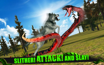 Angry Anaconda Attack 3D v1.4 [ВЗЛОМ: Много денег] скриншот 2