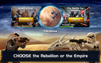 Звездные войны: Вторжение / Star Wars: Commander скриншот 4