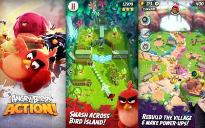 Скачать Angry Birds Action!