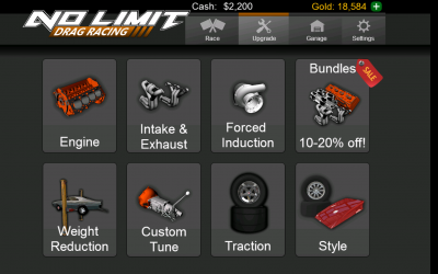 No Limit Drag Racing скриншот 4