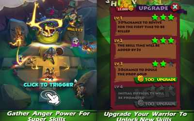 Skeleton Attack [ВЗЛОМ много денег] скриншот 2