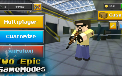 Pixel Strike 3D [ВЗЛОМ бесконечные деньги] скриншот 4