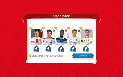 Panini Sticker Album скриншот 5