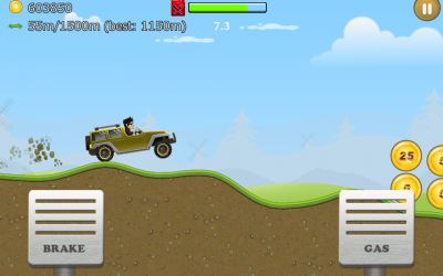 Up Hill Racing: Hill Climb [ВЗЛОМ: Много денег] v1.04 скриншот 2