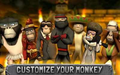 Battle Monkeys Multiplayer [ВЗЛОМ много денег и очков] v1.4.2 скриншот 4