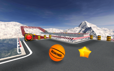 Скачать BasketRoll 3D: Rolling Ball [ВЗЛОМ много денег]
