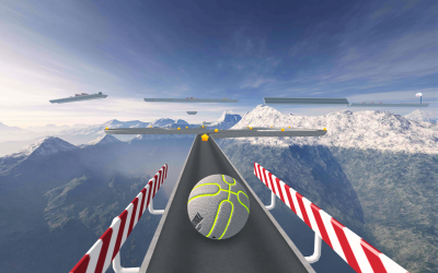 BasketRoll 3D: Rolling Ball [ВЗЛОМ много денег] скриншот 1