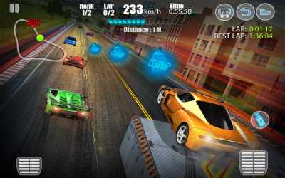 Racing in City 3D скриншот 2