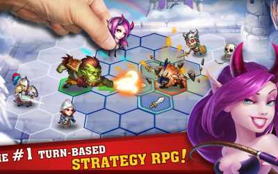 Heroes Tactics: War & Strategy скриншот 1
