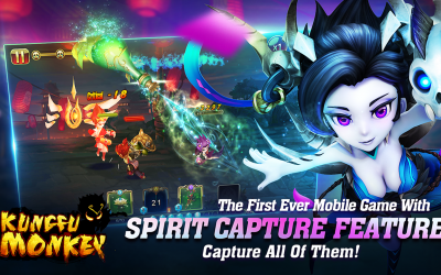 Kungfu Monkey-Global [ВЗЛОМ много урона] скриншот 4