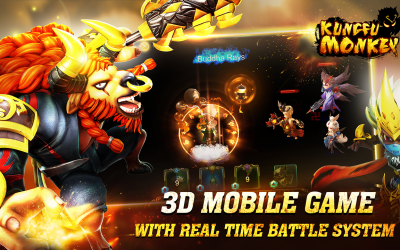 Kungfu Monkey-Global [ВЗЛОМ много урона] скриншот 2