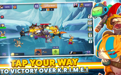 Tap Cats: Idle Warfare [ВЗЛОМ] скриншот 1