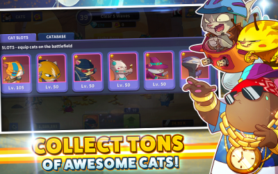 Tap Cats: Idle Warfare [ВЗЛОМ] скриншот 4