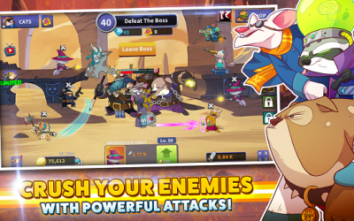 Tap Cats: Idle Warfare [ВЗЛОМ] скриншот 5