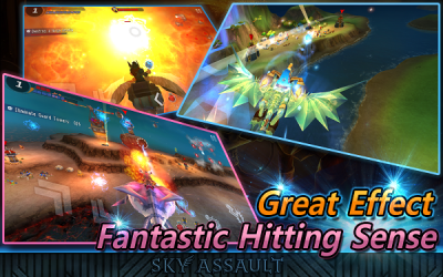 SKY ASSAULT: 3D Flight Action [ВЗЛОМ] скриншот 5