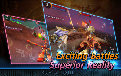 SKY ASSAULT: 3D Flight Action [ВЗЛОМ] скриншот 4