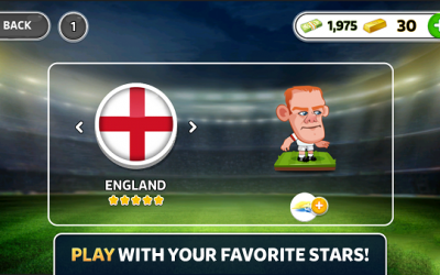 EURO 2016 Head Soccer [ВЗЛОМ много денег] скриншот 1