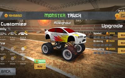 Скачать Monster Truck Race [ВЗЛОМ много денег]