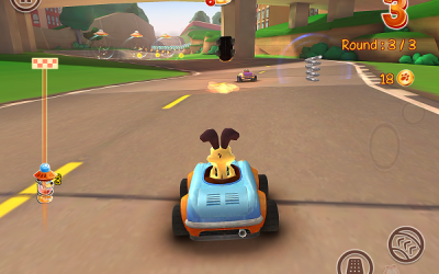 Garfield Kart Fast & Furry [ВЗЛОМ] скриншот 4