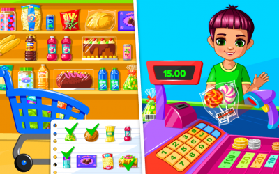 Скачать Супермаркет – игра для детей
