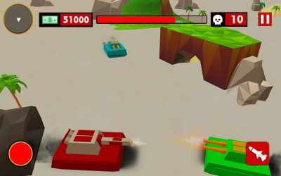 Blocky Tanks Force [ВЗЛОМ много денег] скриншот 1