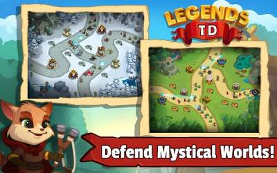 Legends TD - None Shall Pass! [ВЗЛОМ: много денег] скриншот 5