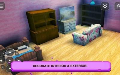 Скачать Sim Girls Craft: Дом дизайн