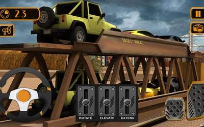 Train Cargo Crane Simulator 3D [ВЗЛОМ: Все разблокировано] скриншот 1