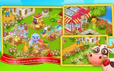 New Farm Town™:Day on Hay Farm