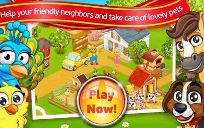 New Farm Town™:Day on Hay Farm