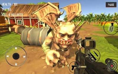 Monster Hunting City Shooting [ВЗЛОМ на оружие] скриншот 4