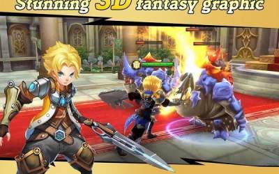 Final Clash - 3D FANTASY MMORPG [ВЗЛОМ: режим бога] скриншот 4