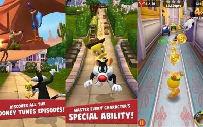 Looney Tunes Dash! [ВЗЛОМ покупки и воскрешение] скриншот 2