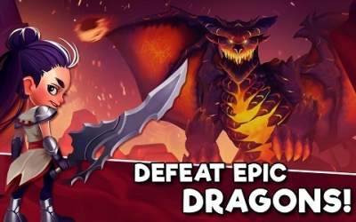 Скачать Taps & Dragons - Idle Heroes [ВЗЛОМ]