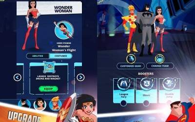 Скачать Justice League Action Run [ВЗЛОМ на деньги]