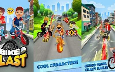 Скачать Bike Racing - Bike Blast [ВЗЛОМ на деньги]