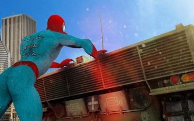 Super Spider Strange War Hero скриншот 1