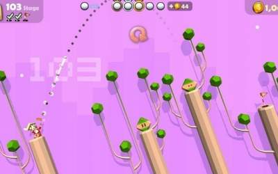 Golf Hero - Pixel Golf 3D [ВЗЛОМ на деньги] скриншот 7