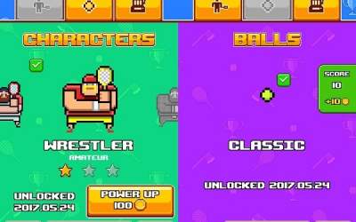 Timber Tennis [ВЗЛОМ: много денег] скриншот 1