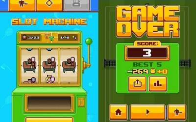 Timber Tennis [ВЗЛОМ: много денег] скриншот 2