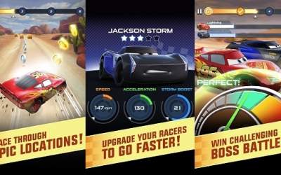 Скачать Тачки: Лига Молнии Маккуина