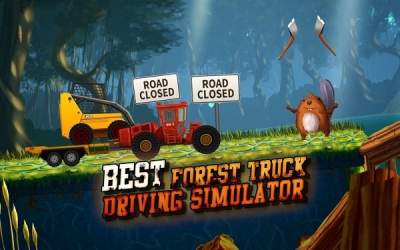 Forest Truck Simulator: Offroad & Log Truck Games [ВЗЛОМ: Много денег] скриншот 1