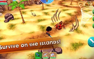 Скачать Выживание на Острове: крафт и экшен, ролевые игры [ВЗЛОМ]